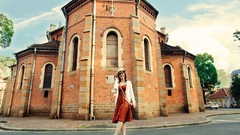 Woman roads asians models Viet Nam