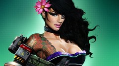 Woman Robots brunettes artwork