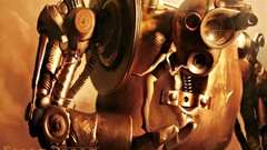 Woman Robots steampunk fantasy art bottomless