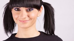 Woman romania bangs models andreea berghea