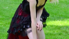 Woman romantic corset