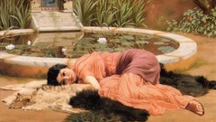 Woman Rome History historic ancient lying down