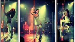 Woman Roselyn Sanchez pole dancers