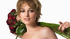 Woman roses Keira Knightley