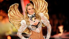 Woman runway blondes lingerie candice swanepoel Victorias Secret