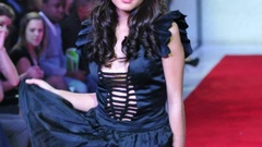 Woman runway fashion models fashion photography Laura Baduria