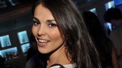 Woman Russia bebe smiling brunettes singers models smiley face 