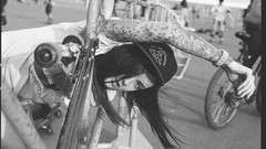 Woman Russia monochrome legs tattoos brunettes singers models 