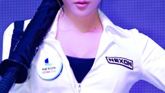 Woman santa asians models Korean Choi Byeol Yee