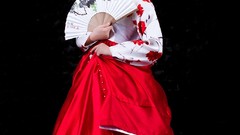 Woman santa asians models Korean Kim Ha Yul