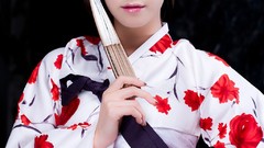 Woman santa asians models Korean Kim Ha Yul