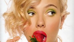 Woman Scarlett Johansson Actress blondes