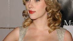 Woman Scarlett Johansson Actress blondes green eyes models