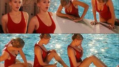 Woman Scarlett Johansson Actress blondes green eyes models