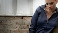 Woman Scarlett Johansson Actress blondes green eyes models 