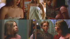 Woman Scarlett Johansson Actress blondes green eyes models