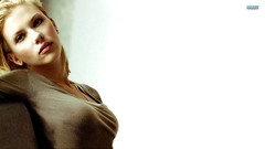 Woman Scarlett Johansson Actress blondes portraits