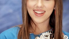 Woman Scarlett Johansson Actress smiling Photo manipulation 