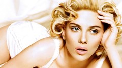 Woman Scarlett Johansson blondes