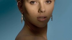 Woman Scarlett Johansson blondes boobs