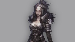 Woman scars artwork Simple Background