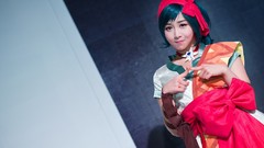 Woman scene asians models cosplay Korean Hwang Hye Ri