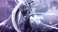 Woman school Anime Swords