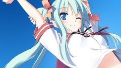 Woman school uniforms Anime