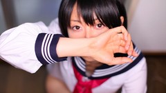 Woman school uniforms Japanese