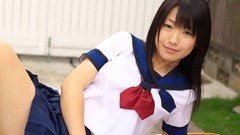 Woman schoolgirls asians skirts brunettes school uniforms 