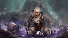 Woman science fiction deviantart artwork