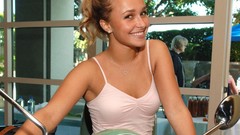 Woman Scooters Actress hayden panettiere