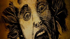 Woman screaming sketches