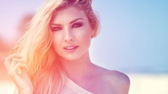 Woman Seaside blondes