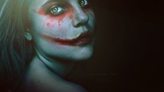 Woman secret face paint Hime