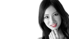 Woman selective coloring