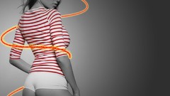 Woman selective coloring underwear