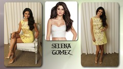 Woman Selena Gomez smiling