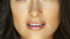 Woman Selma Hayek faces