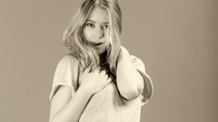 Woman sepia tongue blondes models ella holding boobs Fame Girls 