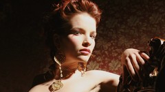 Woman shadows armpits models redheads Ulya I Met-Art magazine