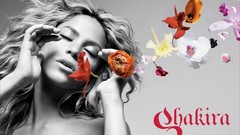 Woman shakira singers selective coloring