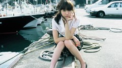 Woman ships cars Japanese asians models Rina Aizawa Weekly 