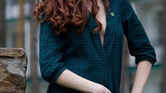 Woman shirts nude Femjoy magazine Indiana A