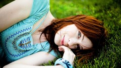 Woman shirts redheads Felicia Day