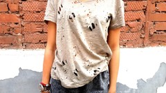 Woman Shorts t-shirts brunettes teen