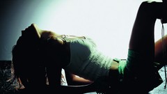 Woman silhouettes models