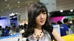 Woman silver pi asians models Korean Hwang Mi Hee