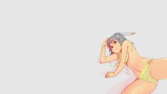 Woman Simple Background