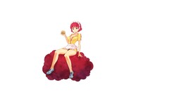 Woman Simple Background